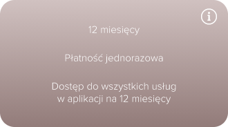 Subskrypcja Platynowa (12 miesięcy)