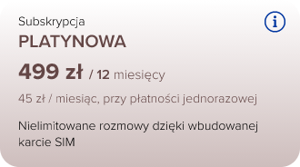 Subskrypcja Platynowa (12 miesięcy)