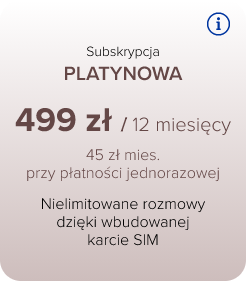 Subskrypcja Platynowa (12 miesięcy)