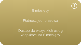 Subskrypcja Złota (6 miesięcy)